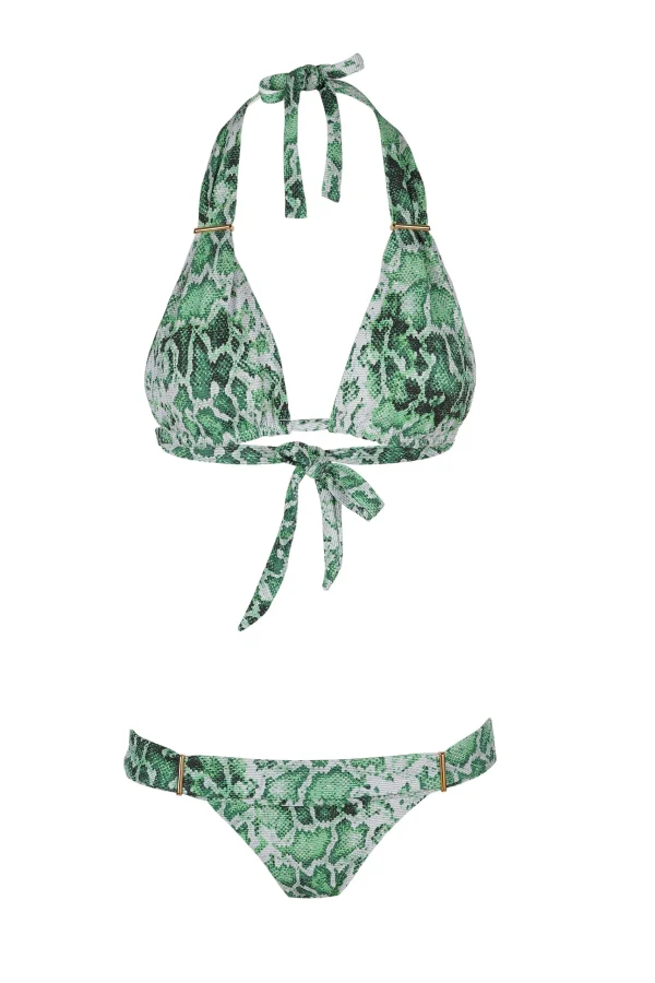 RELAX GREEN SNAKE PIQUE