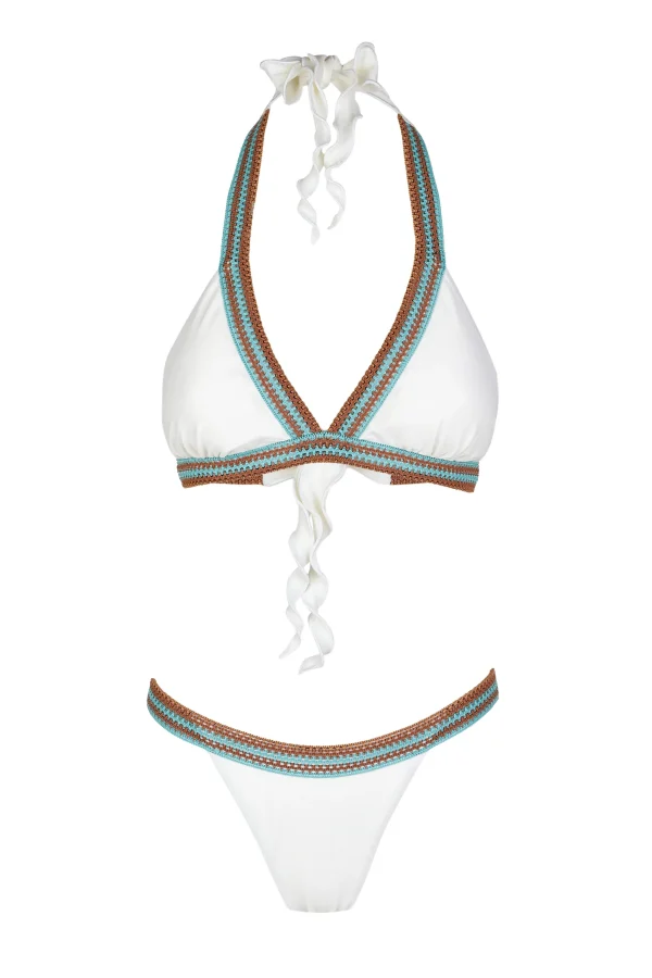 CABALINA OFF WHITE KNITTED