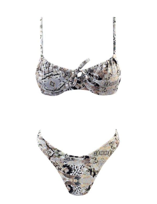 SAFARI RUCHED UNDERWIRE BIKINI