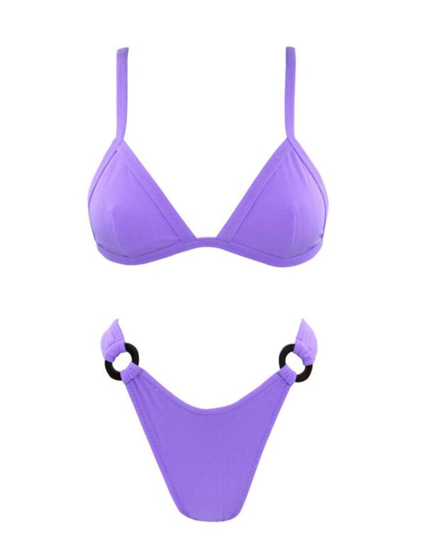 TERRY PURPLE TRIANGLE BIKINI