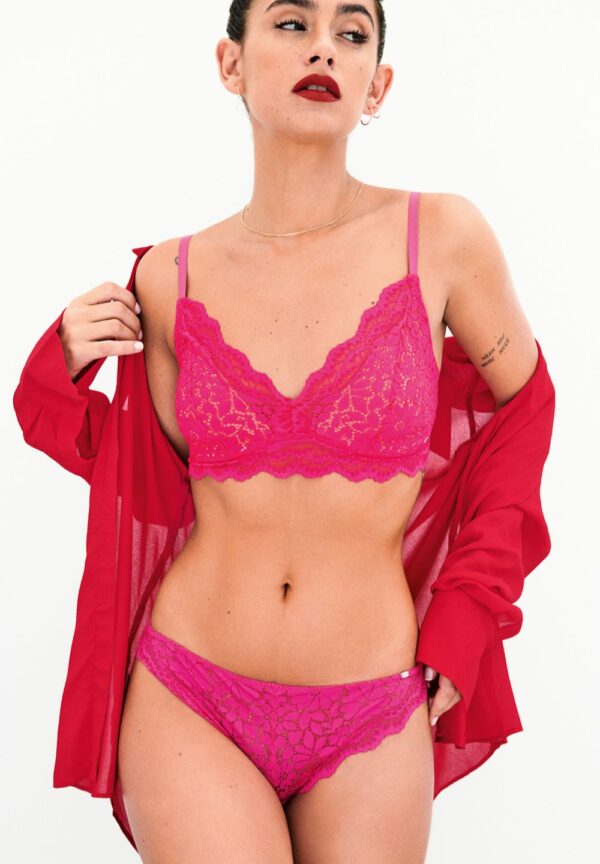 SKINY Padded triangle in vision pink