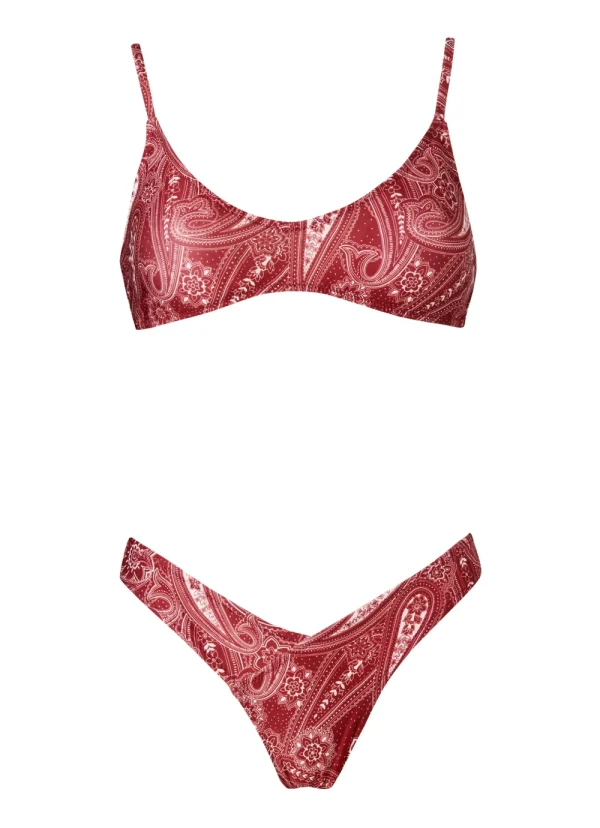 Astrid Paisley Red